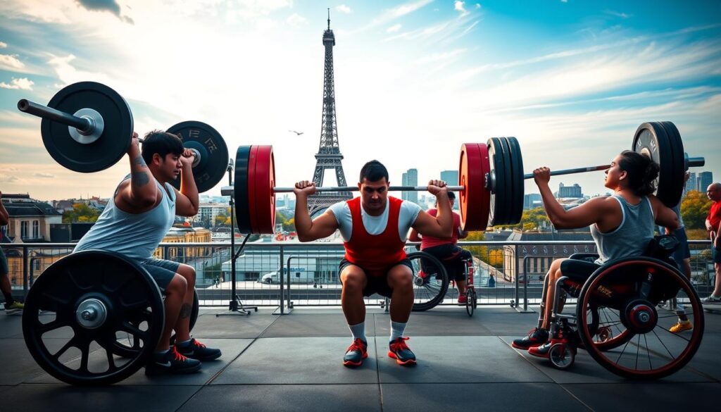 Paris Powerlifting Paralympics